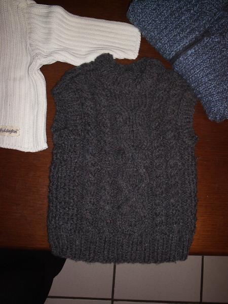 pull sans manche